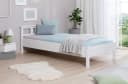 TICAA Merci Futonbett Weiß Kiefer Massivholz Bild 1