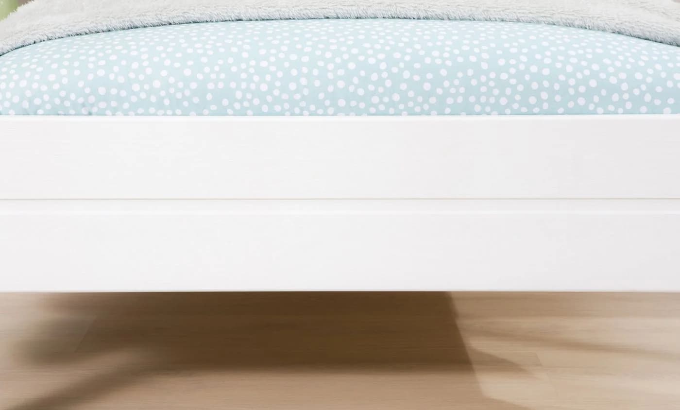 TICAA Merci Futonbett Weiß Kiefer Massivholz - Bild 5