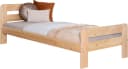 TICAA Massivholzbett Bert FSC Kiefer Jugendbett mit Lattenrost Bild 2
