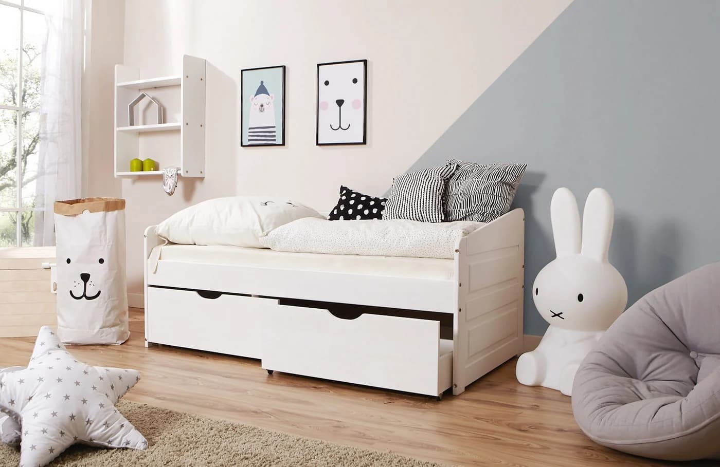 TiCAA Sofabett MINI Micki Komplettset mit Bettkasten - Bild 3