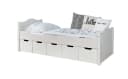 TiCAA Einzelbett Leni Weiß Kiefer Modern Bild 2