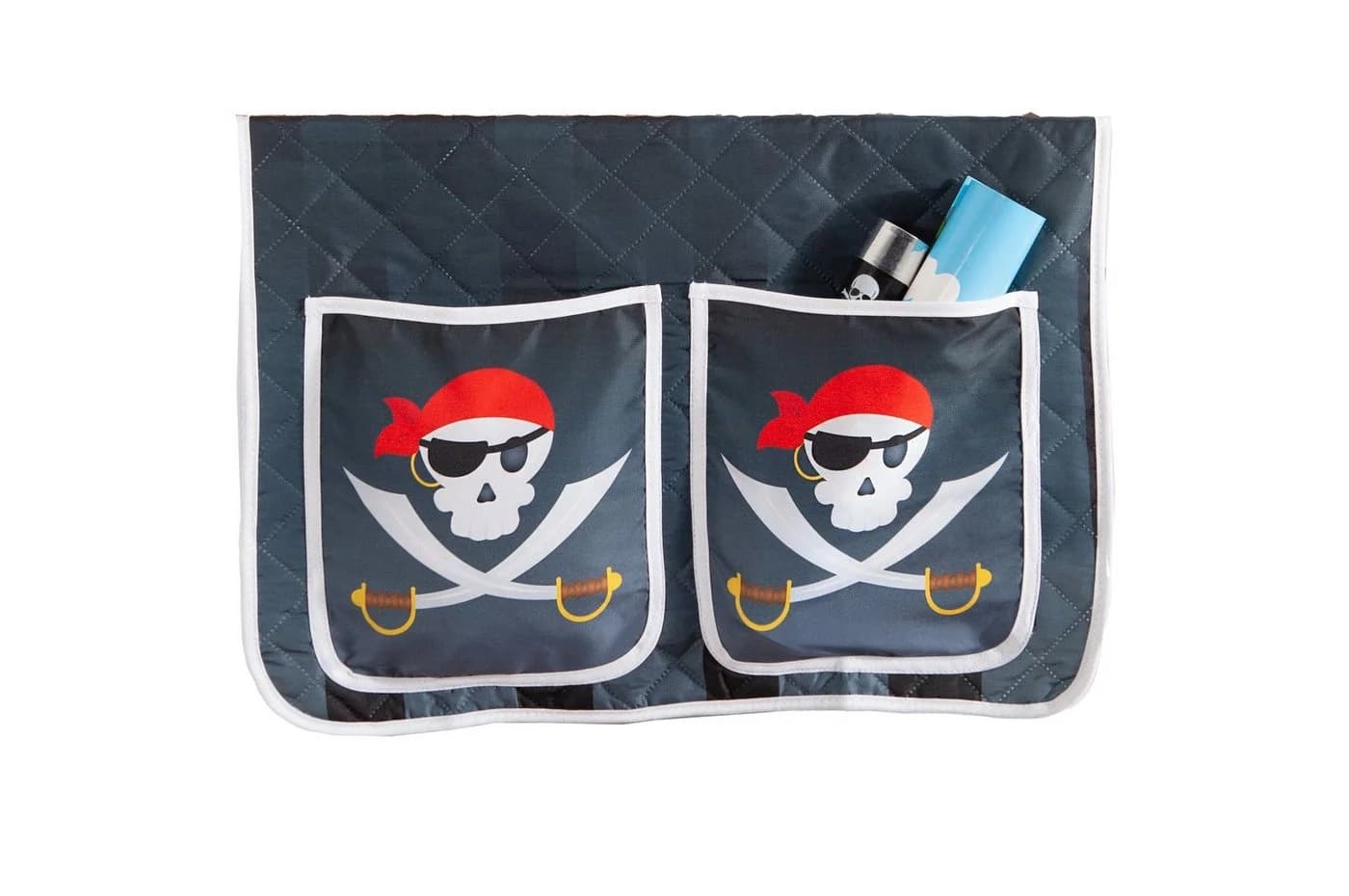 Ticaa Betttasche Kinder "Pirat Luan" Schwarz Polyester - Bild 2
