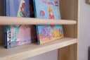 Ticaa Wandregal Toni Kinderregal Massivholz Weiß/Grau/Natur Bild 5