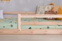 Ticaa Kinderbett Neo Bodenbett mit Rausfallschutz massiv Kiefernholz Bild 5