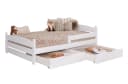 Ticaa Kinderbett Mello Einzelbett Weiß Massivholz Bild 2