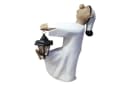 Fachhandel Plus Schlafwandler Fritz mit LED-Solarlaterne Firstschmuck Dachschmuck Bild 3