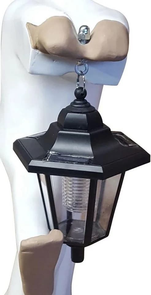 Fachhandel Plus LED Solarleuchte Ersatzlaterne Solar für Gartenfiguren