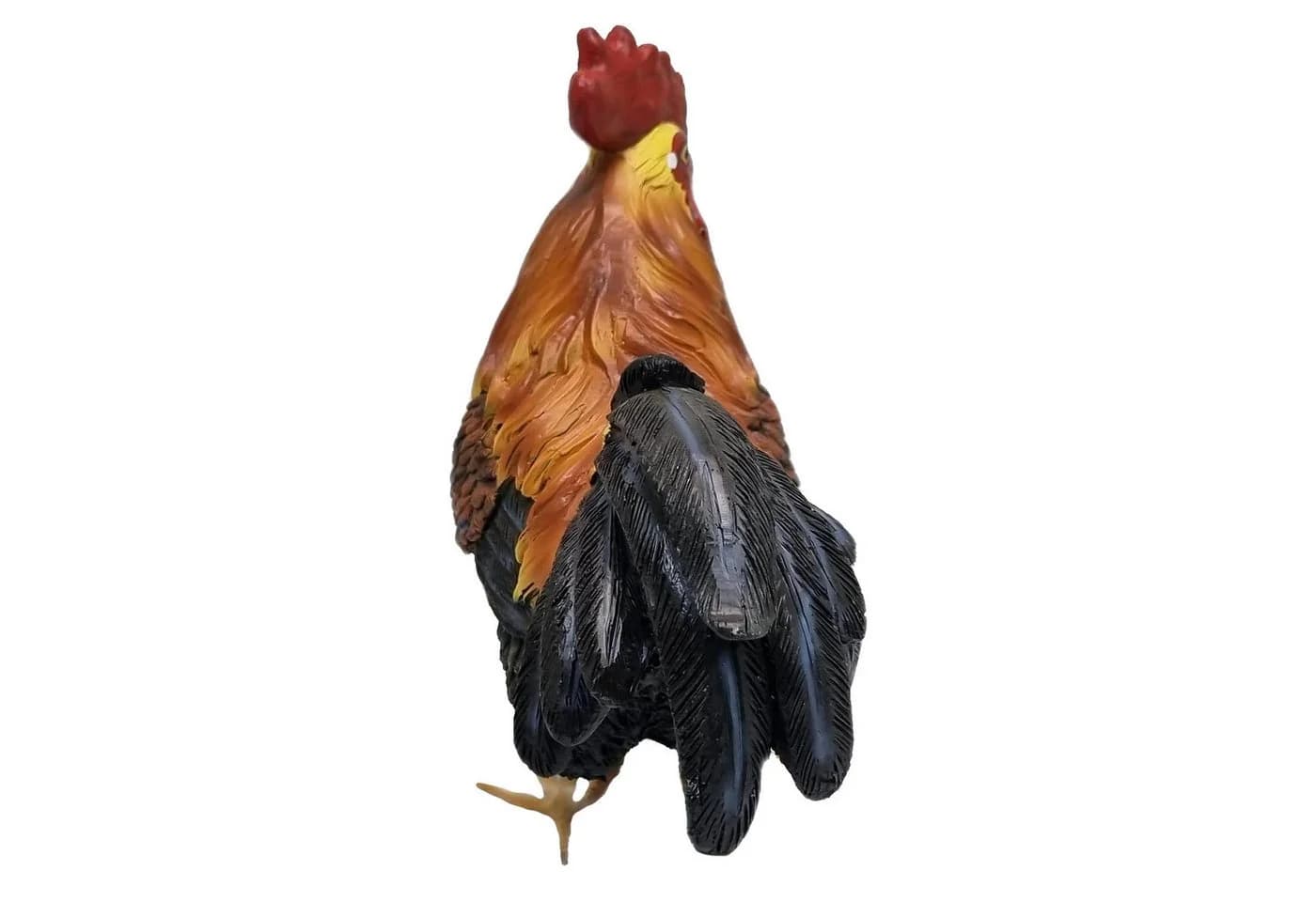 Fachhandel Plus Gartenfigur Hahn & Henne Bunt Polyresin - Bild 4