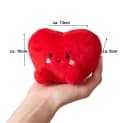 LK Trend & Style Plüschfigur Herz Kuschlig Flauschig Bild 1