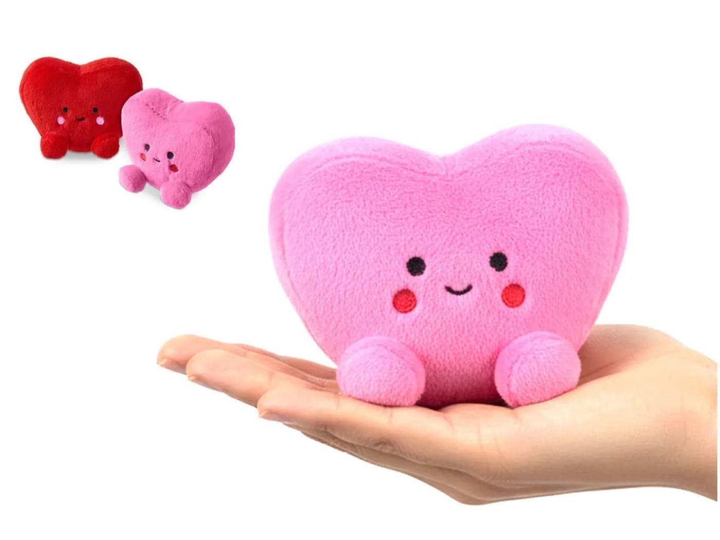 LK Trend & Style Plüschfigur Herz Kuschlig Flauschig - Bild 2