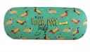 LK Trend & Style Brillenetui Motiv Hund Dackel Grün Bild 2