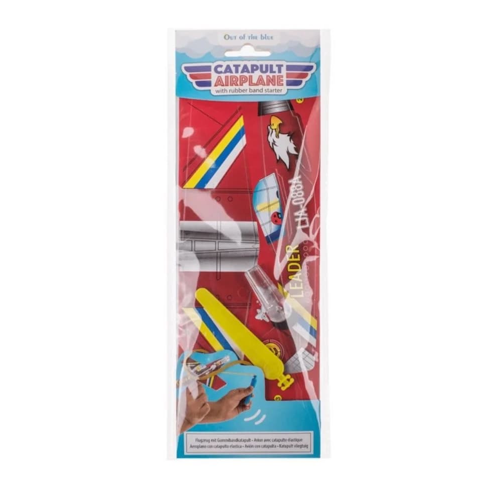 LK Trend & Style Spielzeug-Flugzeug 2-tlg. Gummiband-Start
