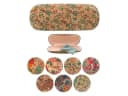 LK Trend & Style Brillenetui Kork Blumenmuster Bild 1