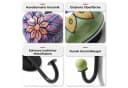 LK Trend & Style Garderobenhalter Herz-Design Blumenmuster Bild 4
