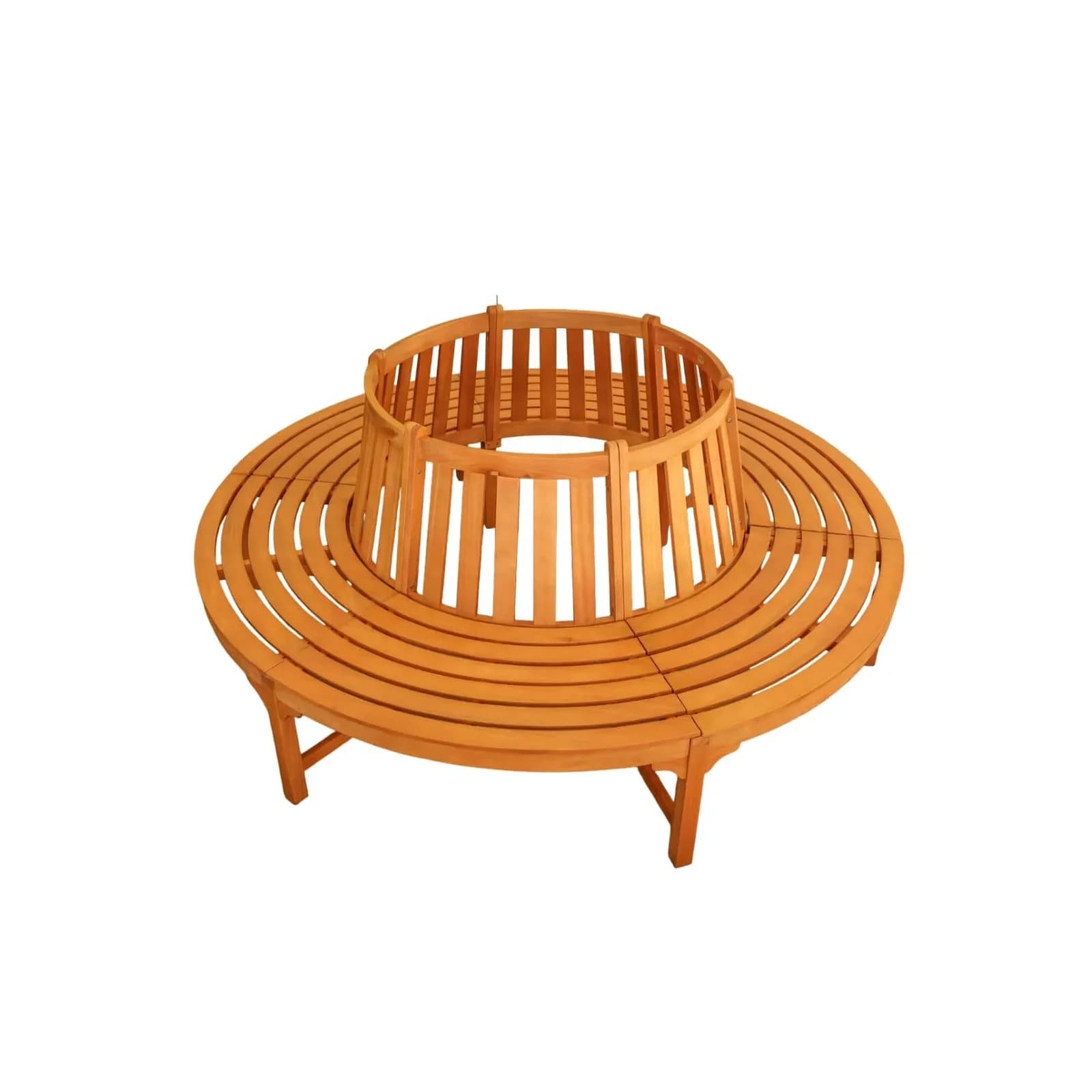 Sedex Baumbank Kentucky Holz Gartenbank Braun