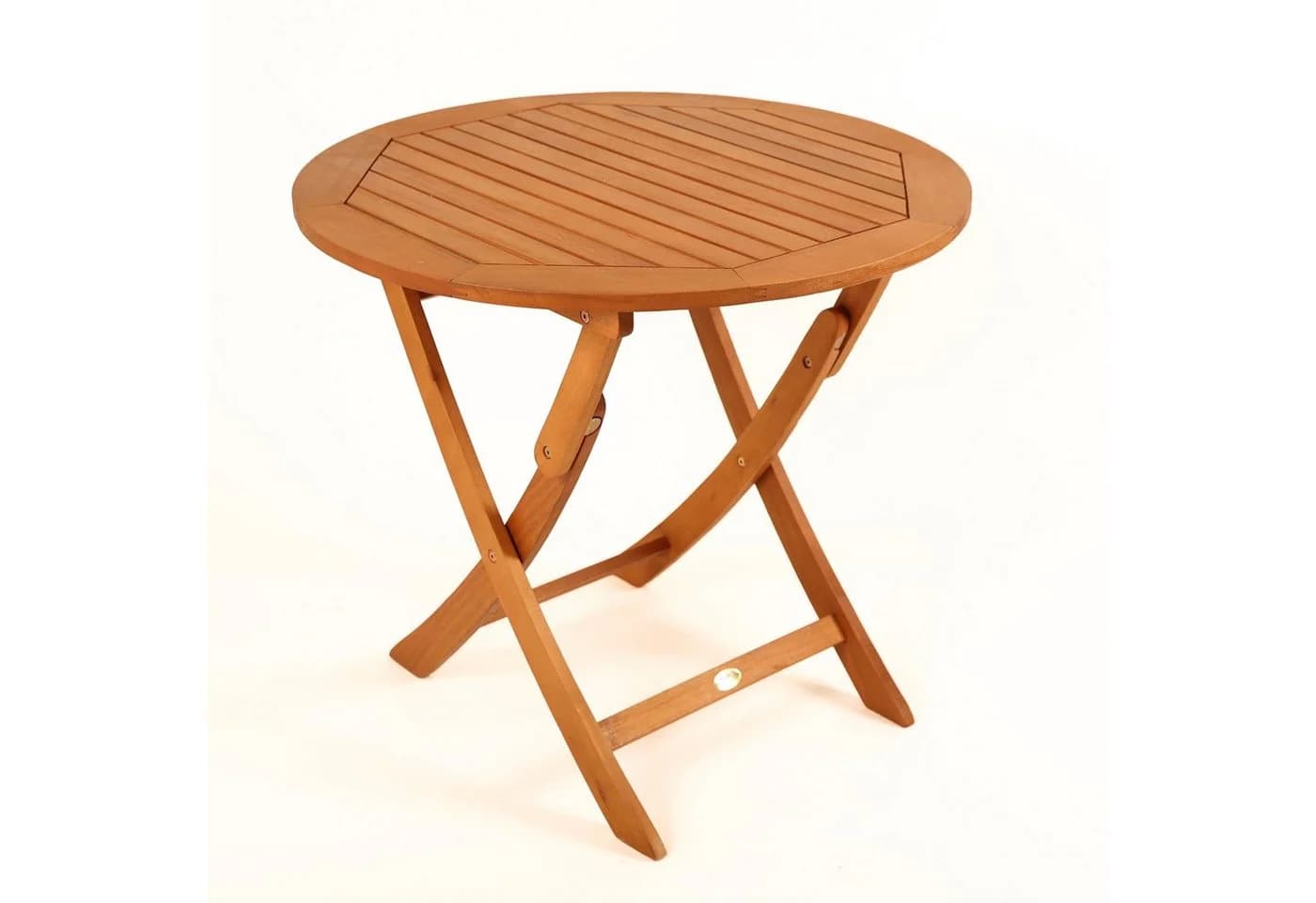 Sedex Klapptisch Capri 60cm Ø Eukalyptus Natur
