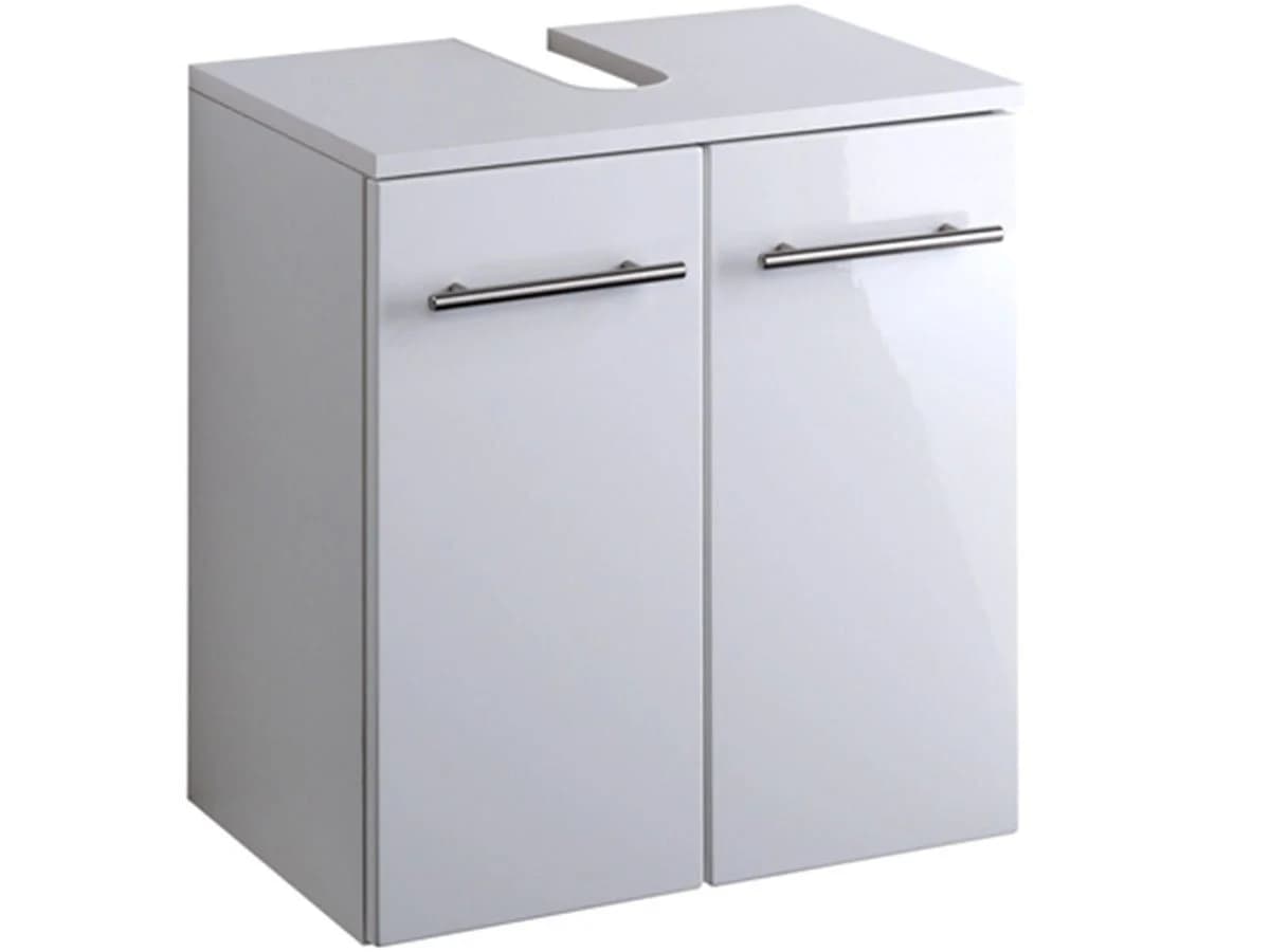 freiraum Waschbeckenunterschrank Parma Weiß Hochglanz - Bild 2