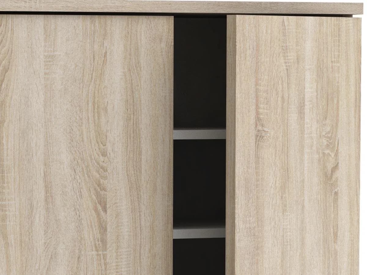 PREISBRECHER Schuhschrank Elvira 2 Türen 7 Fächer - Bild 3