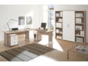 PREISBRECHER Büro-Set Clermont Regalwand mit Aktenschrank Bild 1