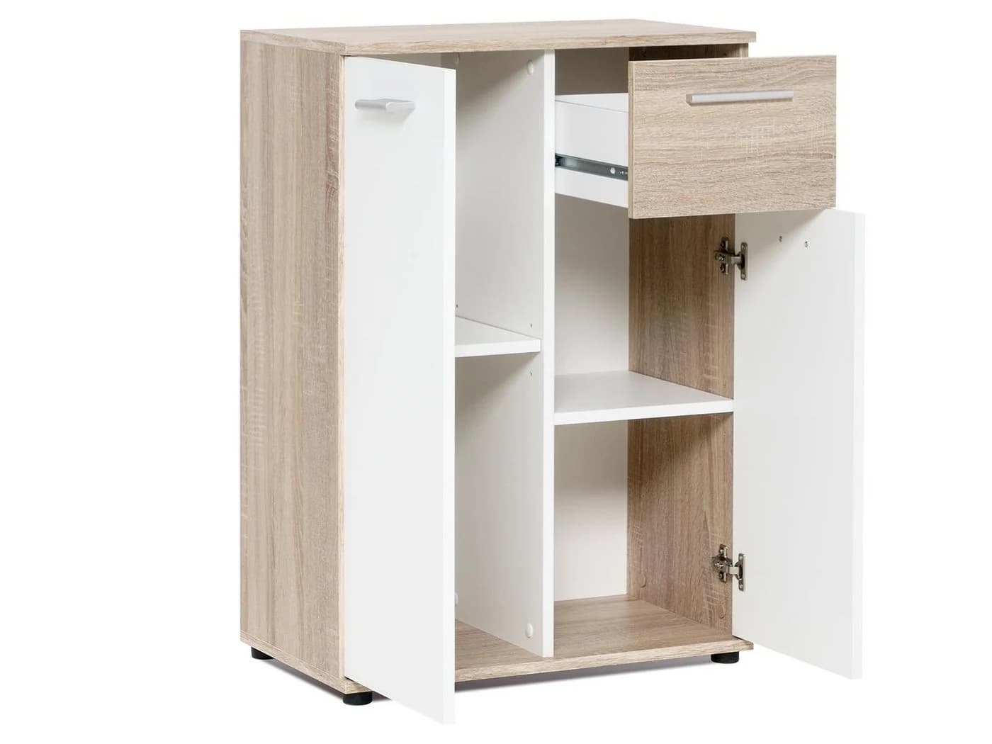freiraum Kommode Jacklin Weiß Sonoma-Eiche Modern - Bild 3