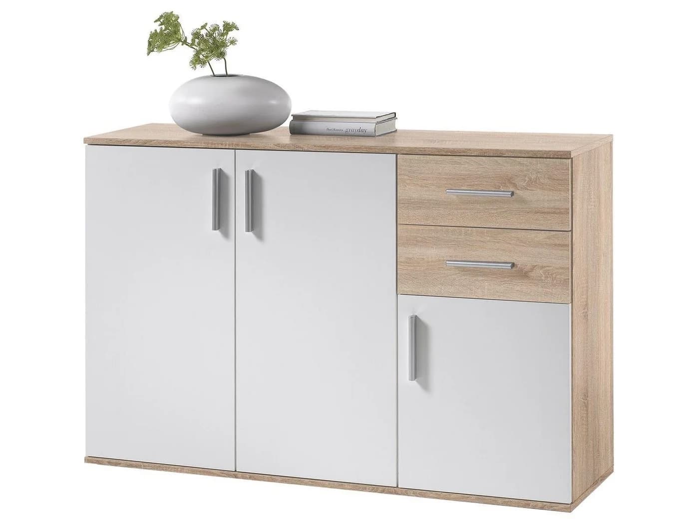 PREISBRECHER Kommode Freida Weiß Modern - Bild 2
