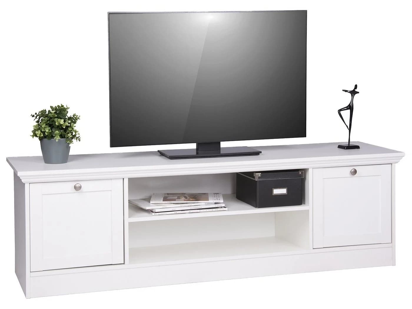 freiraum TV-Board Landsted Weiß Landhauslook