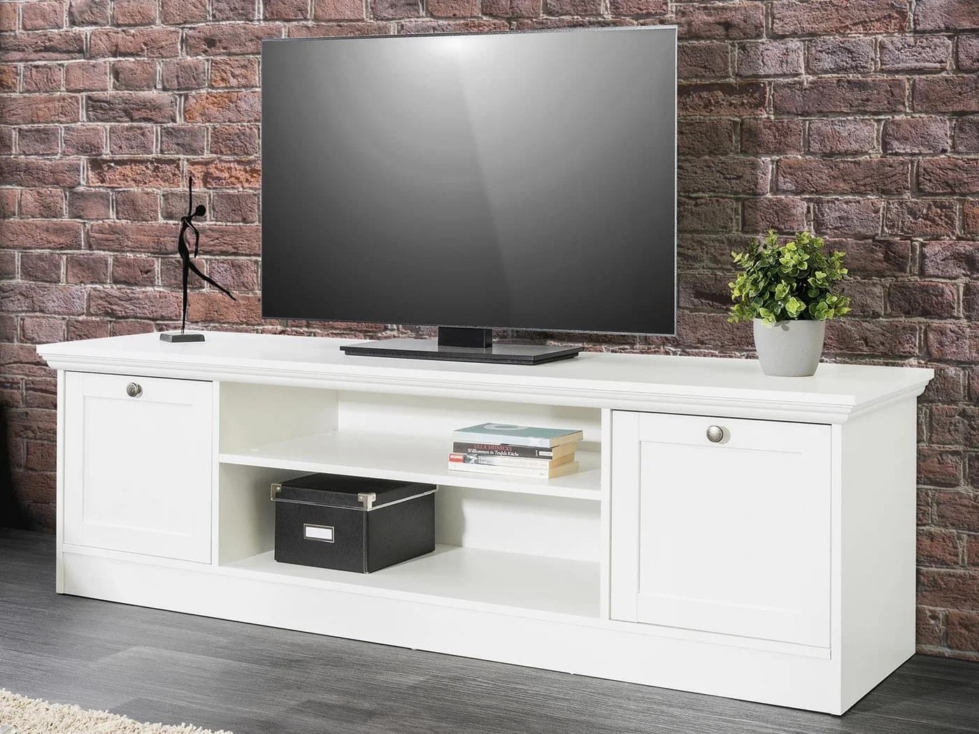 freiraum TV-Board Landsted Weiß Landhauslook - Bild 2