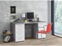 freiraum Schreibtisch Balu Modern Betonoptik Weiß Bild 5