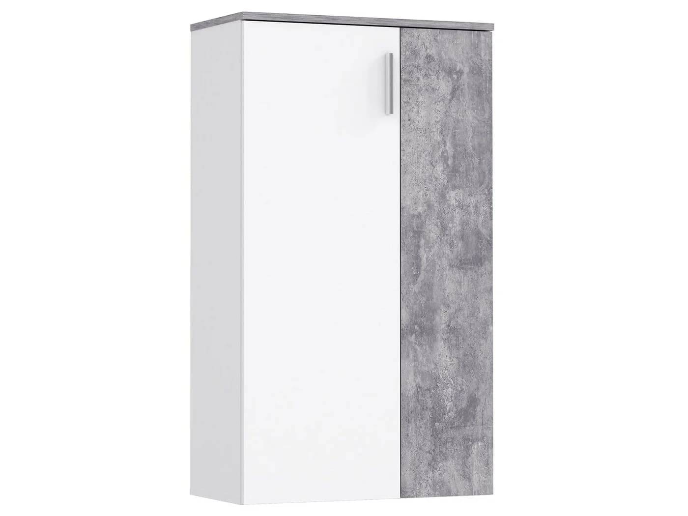 freiraum Schuhschrank Gretna Weiß Betonoptik