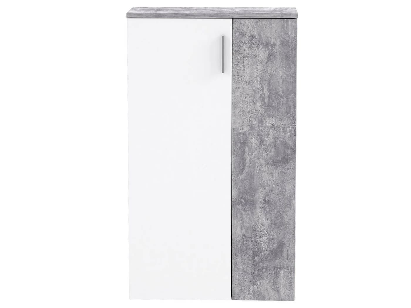 freiraum Schuhschrank Gretna Weiß Betonoptik - Bild 3