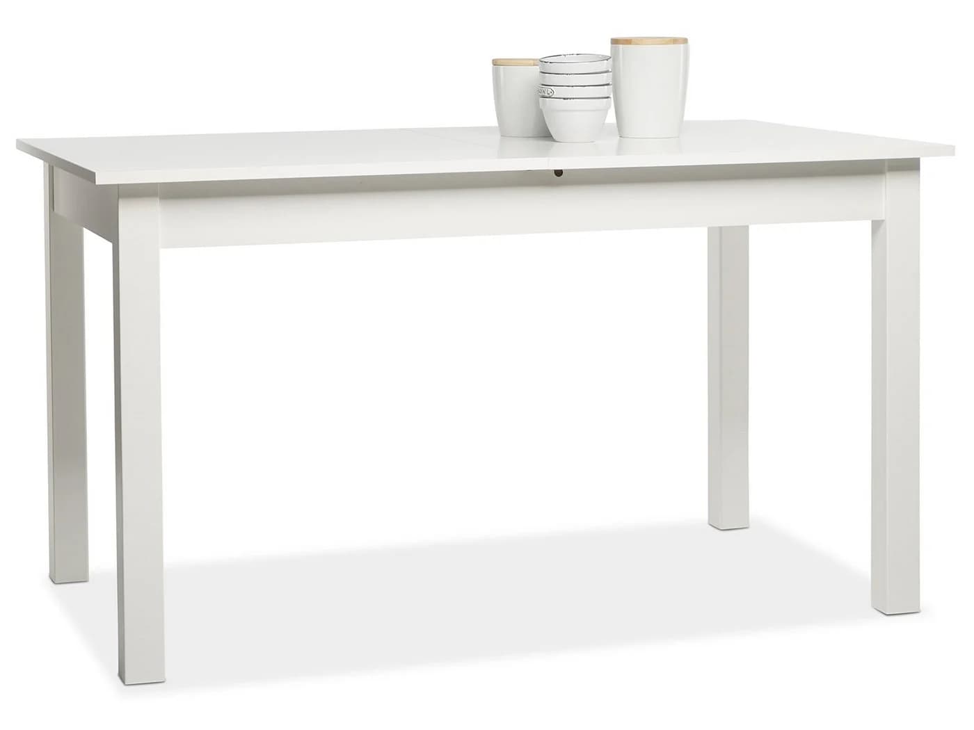 freiraum Esstisch Crawley Weiß Ausziehbar Modern - Bild 3