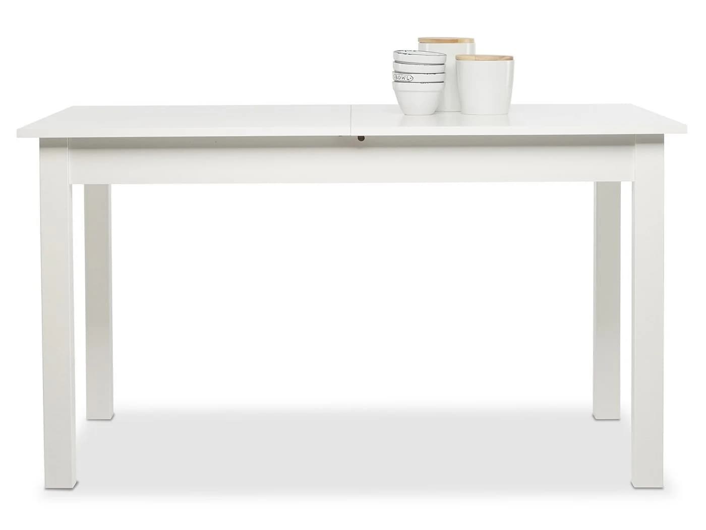 freiraum Esstisch Crawley Weiß Ausziehbar Modern - Bild 5