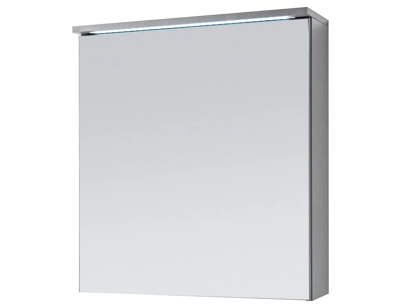 PREISBRECHER Spiegelschrank Kirkja Modern Titan Weiß LED - Bild 2