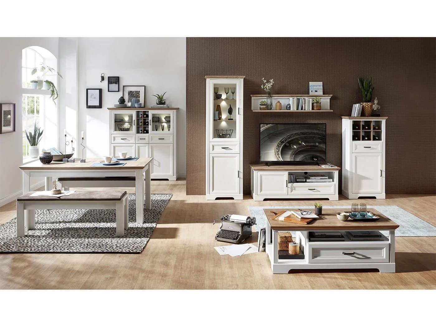 freiraum Wandboard Jasmin Pinie hell Landhausstil - Bild 4