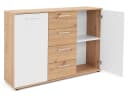 freiraum Sideboard Jacklin Modern Weiß Eiche Optik Bild 3