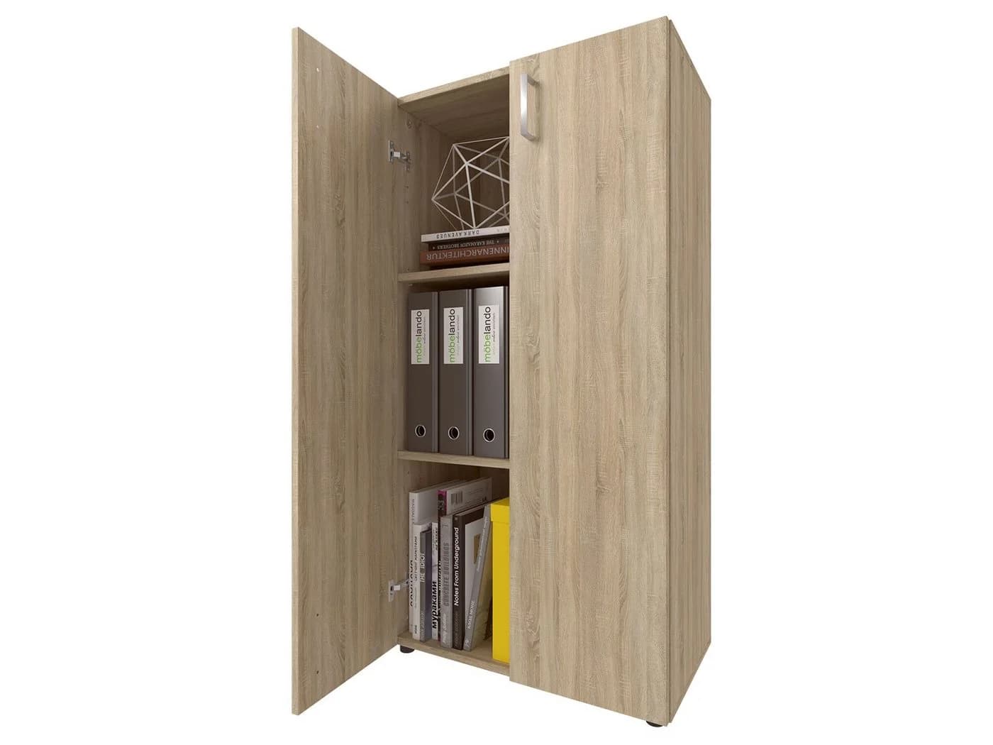 möbelando Aktenschrank Trio 3 mit 2 Türen und höhenverstellbaren Böden - Bild 3
