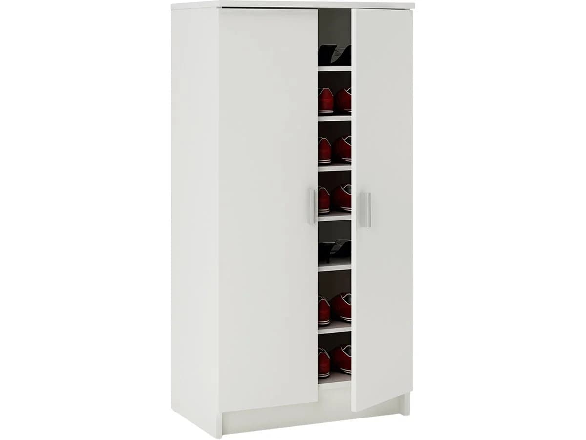 PREISBRECHER Schuhschrank Elvira 2 Türen 7 Fächer - Bild 2