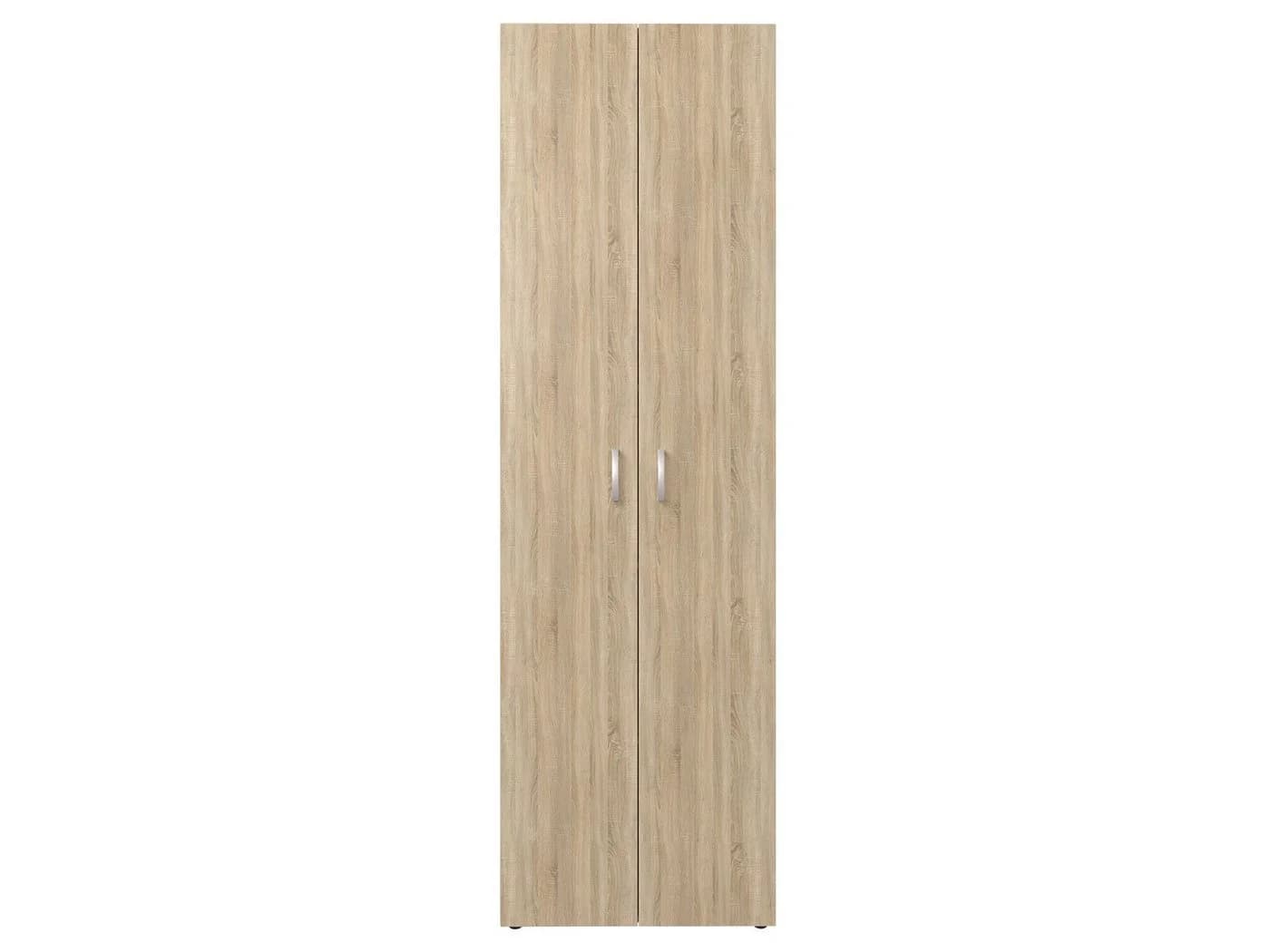 möbelando Aktenschrank Trio 5 Braun Spanplatte 2 Türen