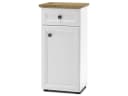 PREISBRECHER Unterschrank Tomlin Weiß Artisan Eiche Landhausstil Bild 1