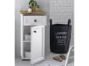 PREISBRECHER Unterschrank Tomlin Weiß Artisan Eiche Landhausstil Bild 2