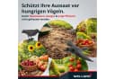 WELLGRO Vogelschreck Krähe Schwarz - Vogelabwehr für Garten & Balkon Bild 5
