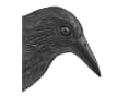 Wellgro Gartenfigur 2 x Vogelschreck Krähe sitzend Schwarz Kunststoff Bild 3