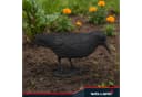 Wellgro Vogelschreck Krähe Set 2-tlg. Schwarz Kunststoff Bild 4