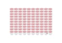 Wellgro Einmachgläser 230ml 100-tlg. Schraubdeckel rot kariert Glas Bild 2