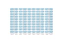 Wellgro Einmachglas 230ml Schraubdeckel blau kariert Glas Bild 2