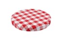 Wellgro Einmachglas 435ml Schraubdeckel rot kariert Glas Bild 4