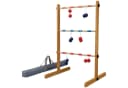 Wellgro Leitergolf aus Holz Wurfspiel mit Aufbewahrungstasche Bild 2