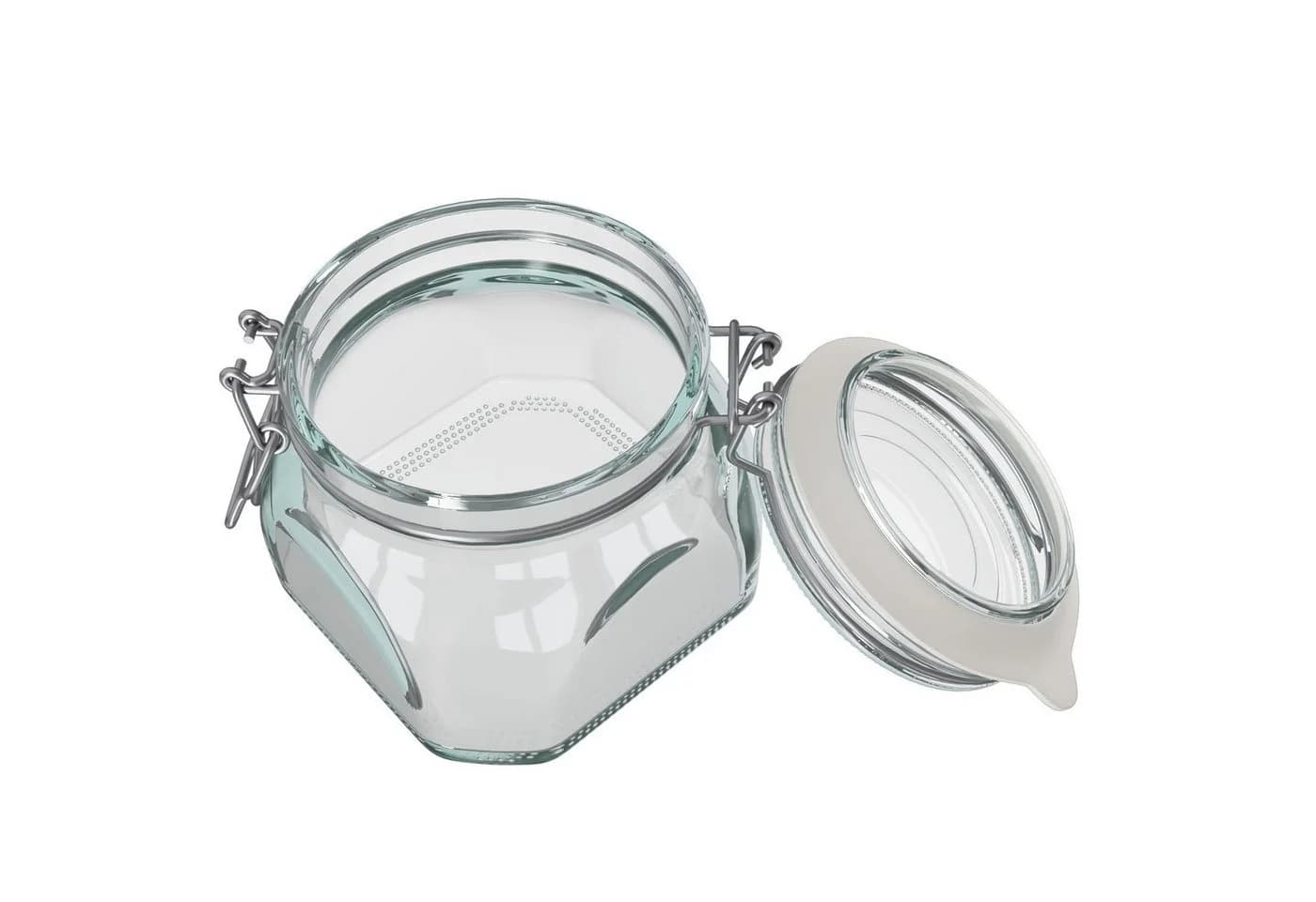 Wellgro Einmachglas mit Bügelverschluss 550 ml transparent - Bild 3