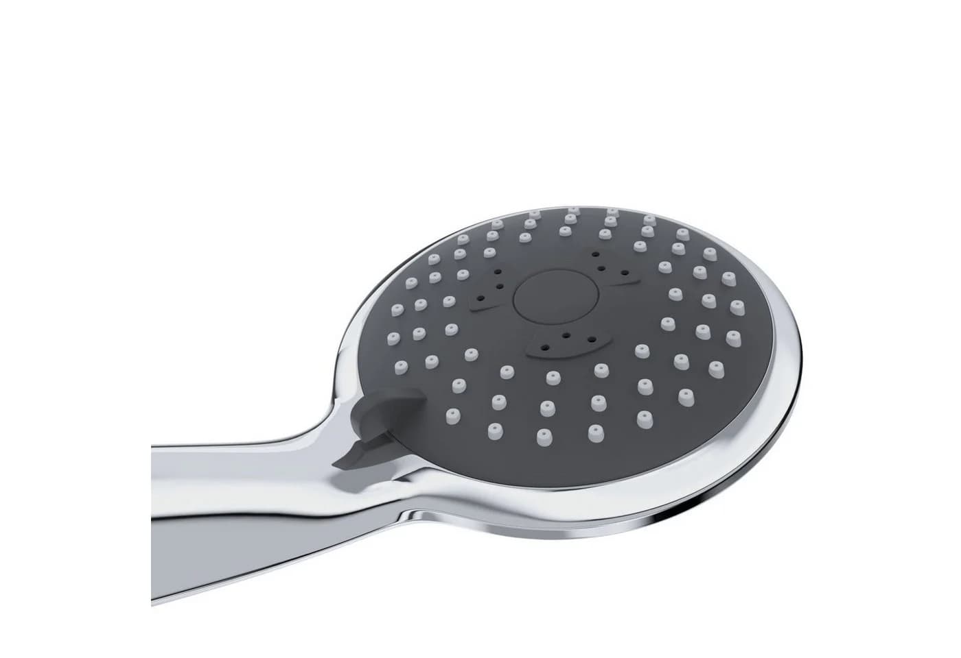 Wellgro Duschbrause Duschkopf mit 3 Sprüheinstellungen Silber - Bild 5