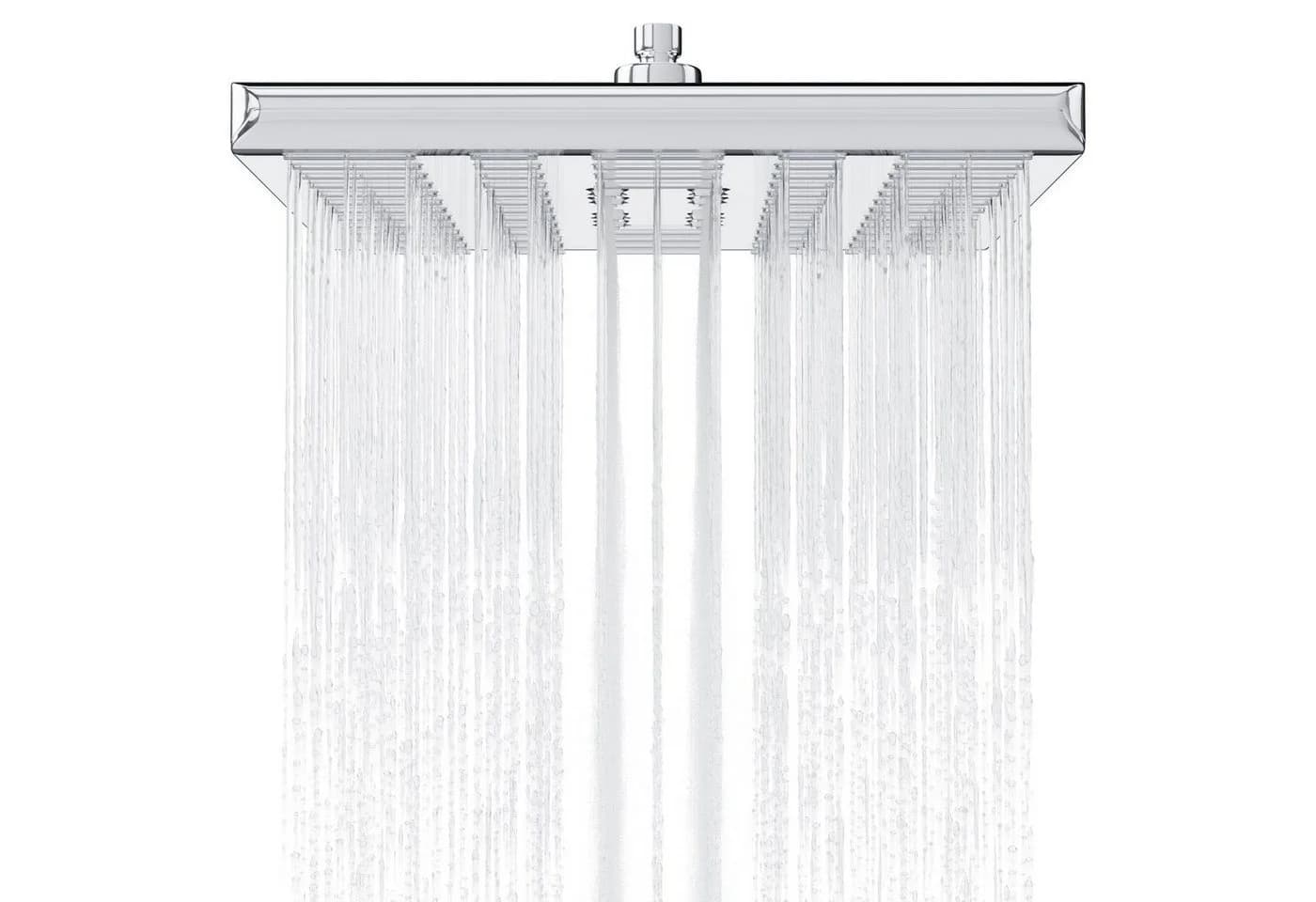 Wellgro Regendusche ABS-Kunststoff Chrom/Schwarz - Bild 2